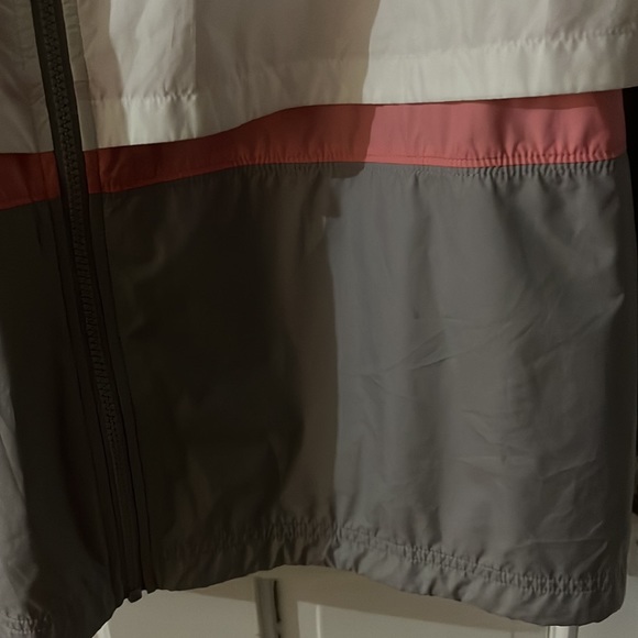 Nike Windbreaker. Pink, gray, and white. Size XL - Picture 4 of 10
